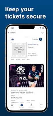 Scottish Rugby Ticketing android App screenshot 0